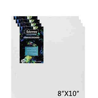 canvas art board painting skirting 8x10 pack of 4