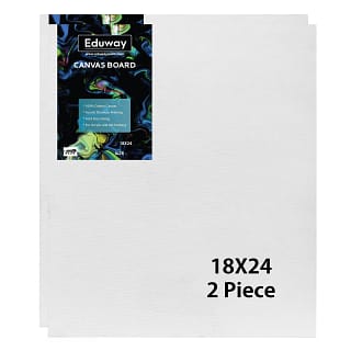 canvas art board painting skirting 18x24 pack of 2