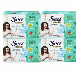 sanitary pad for woman cotton ultrathin XXL- pack of 4
