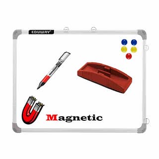 magnetic whiteboard for writing learning, reading & study hanging marker