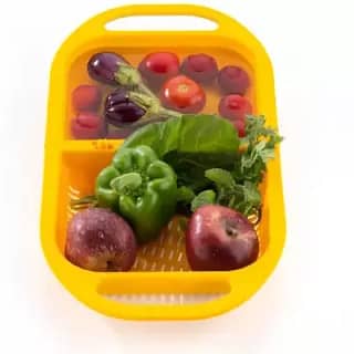 fruti vegitable strainer basket multicolor